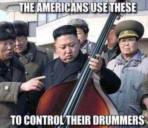 Kim Jong Un - Upright Bass.JPG